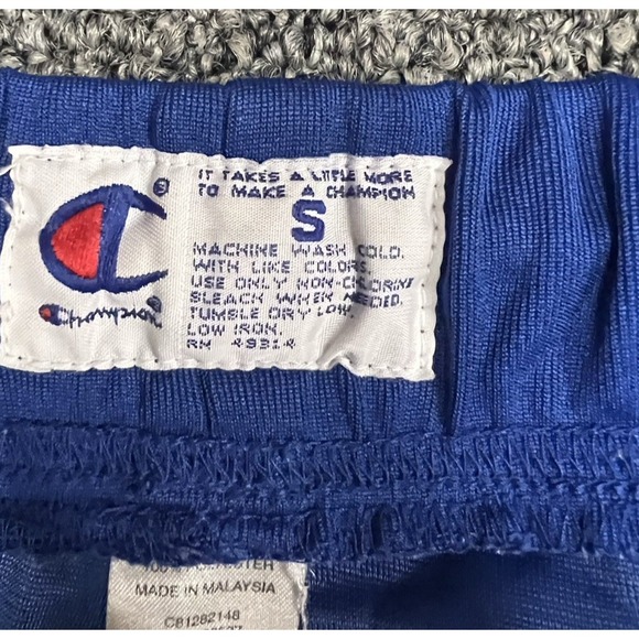 Vintage University of Kansas Basketball Shorts Jayhawks Champion shorts Small - Picture 4 of 8